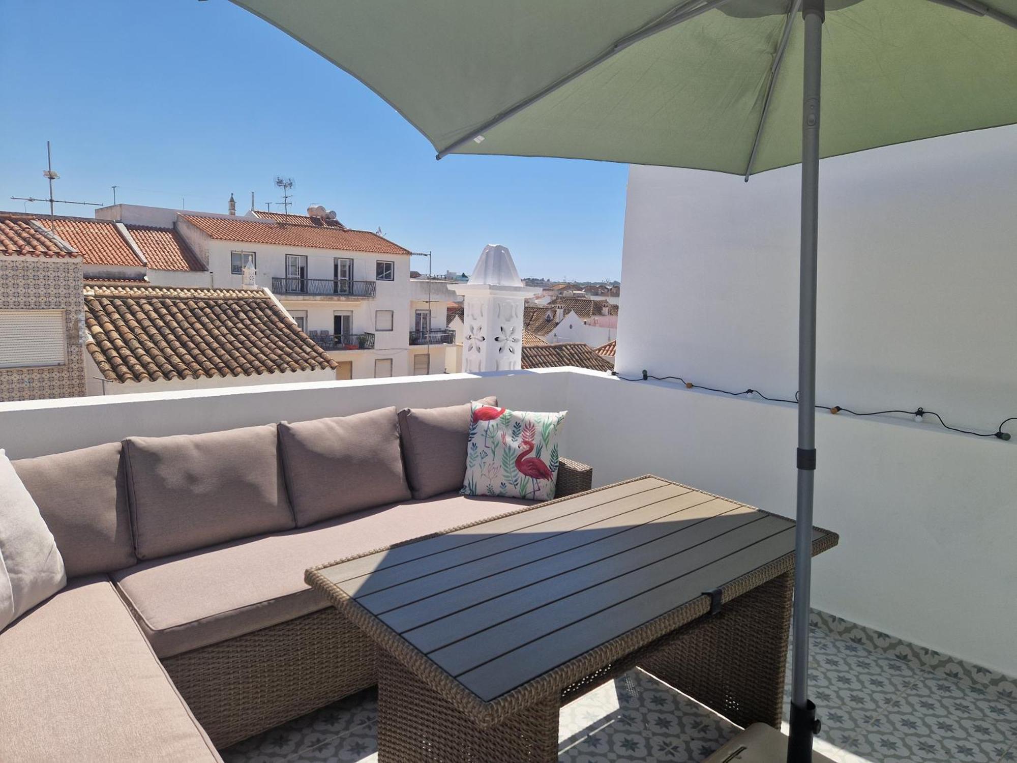 House With Private Roof Terrace In Centre Villa Tavira Exterior photo